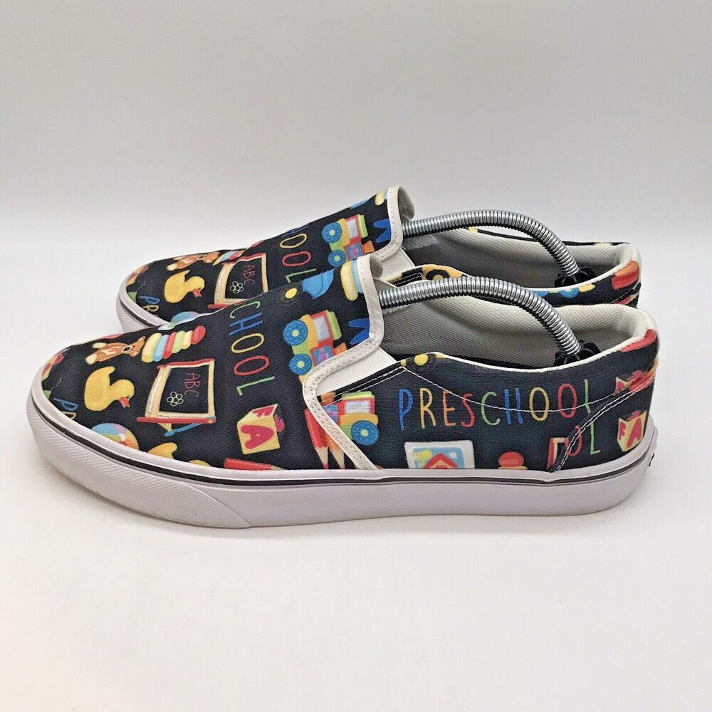 Groove Bags & Custom Kicks Pre-School Sneakers Canvas Men's 12 Loafers Deck Shoe